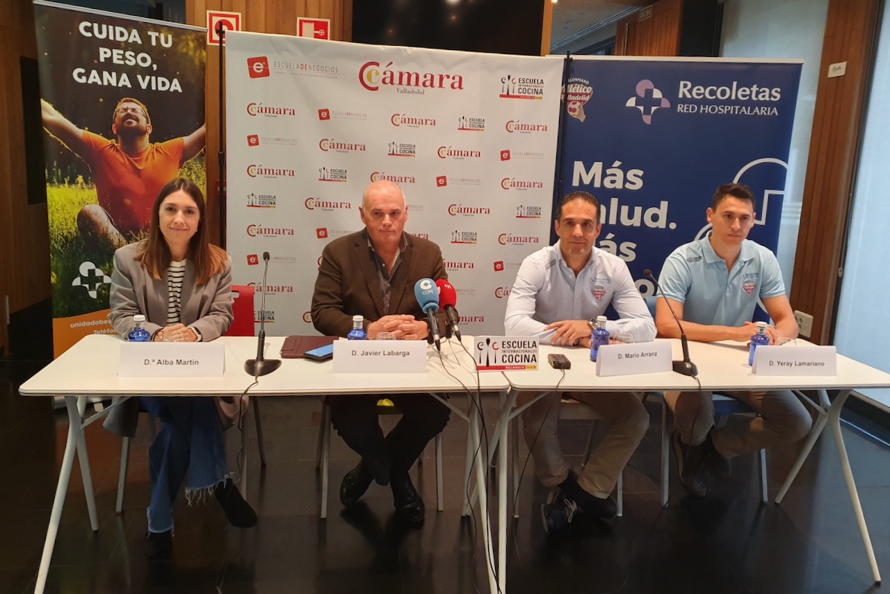 Recoletas Red Hospitalaria, la Escuela Internacional de Cocina y el Recoletas Atlético Valladolid comprometidos con los hábitos alimentarios saludables
